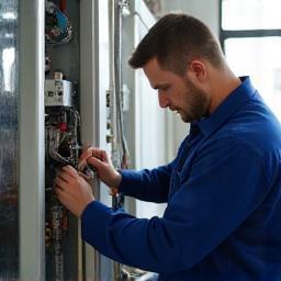 Preventive maintenance on HVAC unit